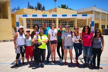 Jornada de convivencia deportiva en El Goro (Foto TA)